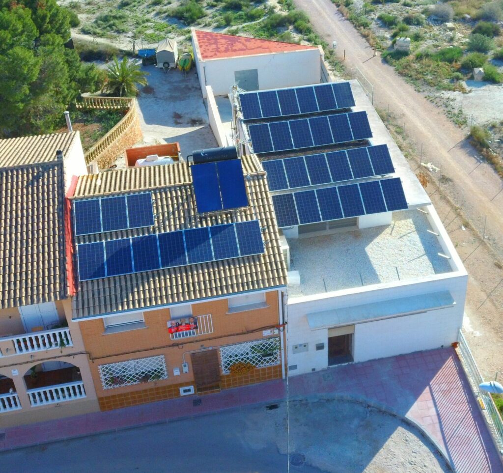 Solar panels San Javier